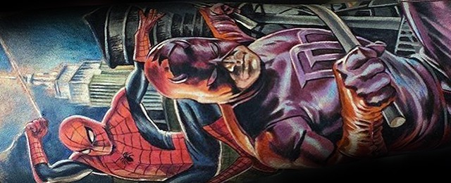 Daredevil Tattoo Designs For Men