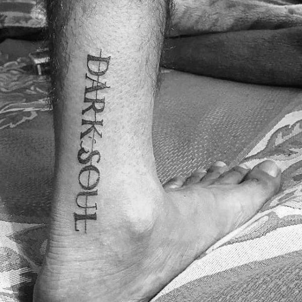 Detailed Dark Souls tattoo designs for men with gothic knights, skulls, and dark fantasy-inspired armor art.