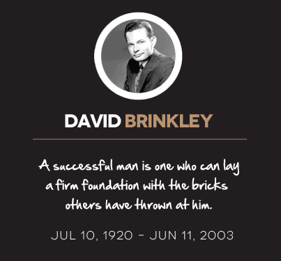 David Brinkley quote