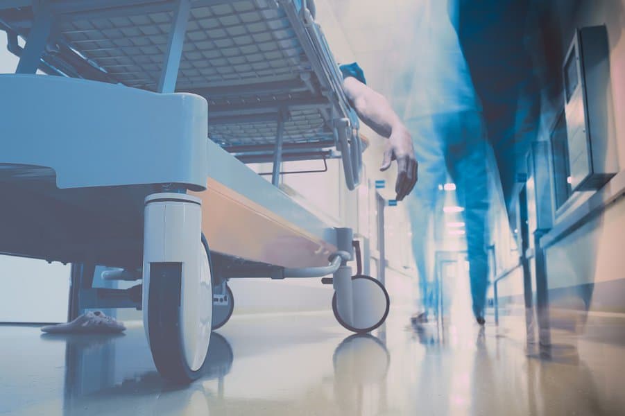 dead man in the hallway