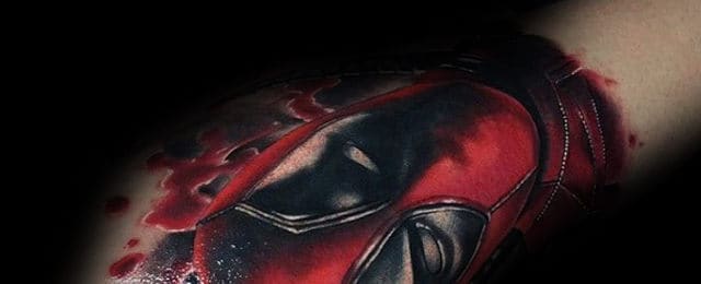 Deadpool Tattoo Designs For Men