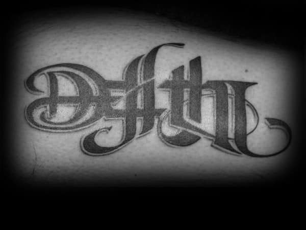 Death Life Mens Arm Tattoos