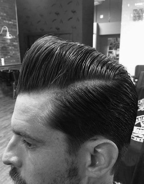 Debonair Ducks Arse Haircut For Men