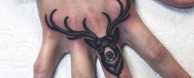 Deer Tattoos For Men