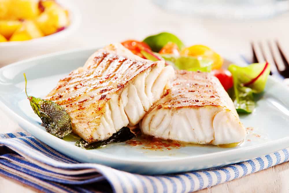 delicious fillets of pollock or coalfish cooked in a spicy marinade