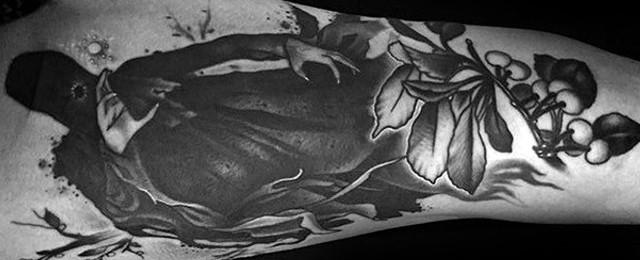 Dementor Tattoo Designs For Men