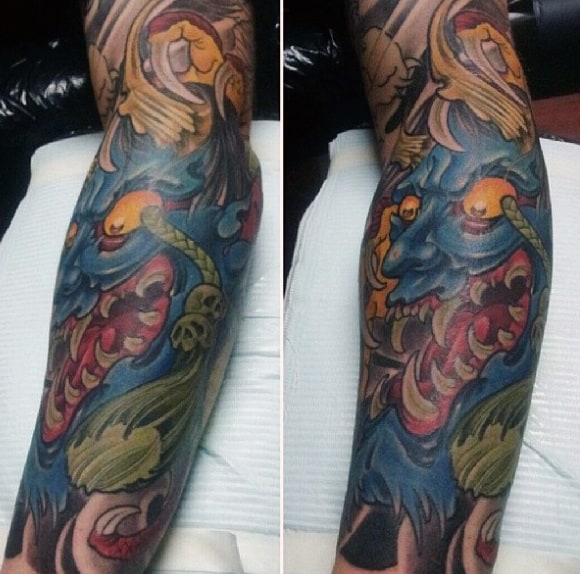 Demonic Tattoo For Men