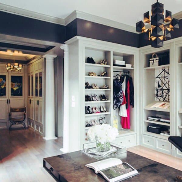 luxury walk-in wardrobe 