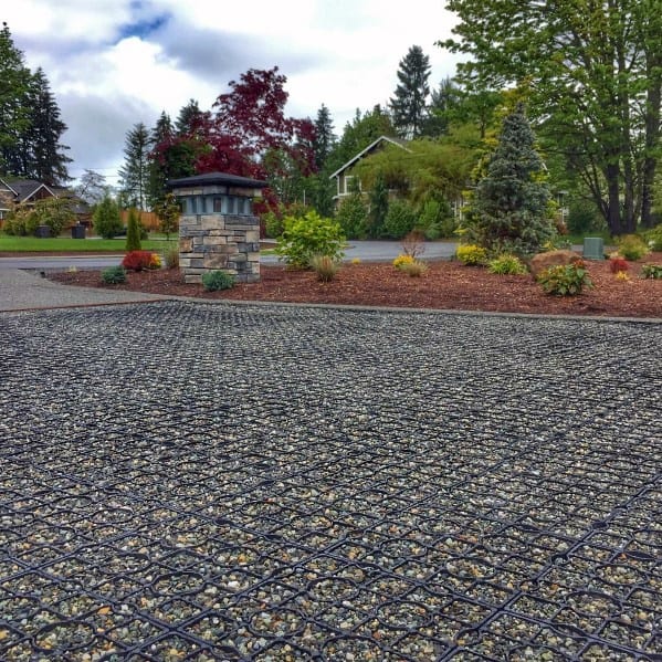 Designs Gravel Driveway With Retaining Grid