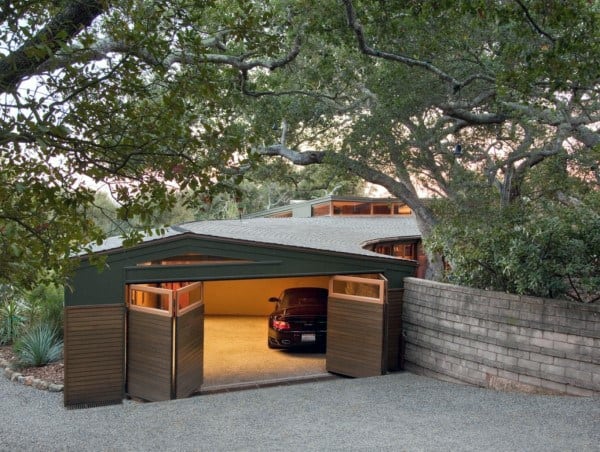 Detached Garage Ideas Curved