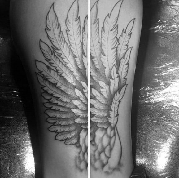 Detailed Wings Mens Hermes Tattoo Ideas