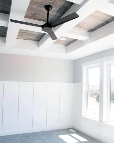 Dining Room Wood Coffered Ceiling Ideas Inspiration