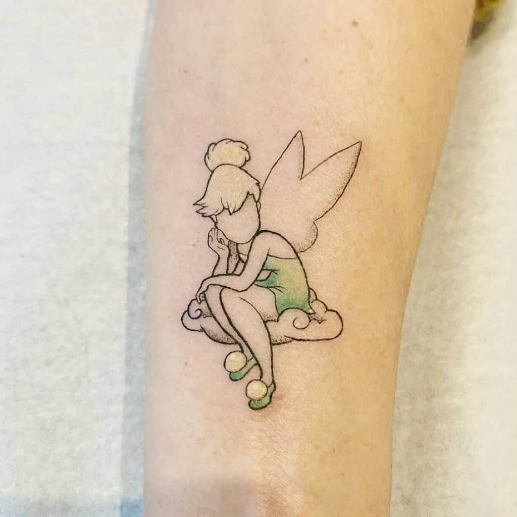 Disney Tinkerbell Fairy Tattoo