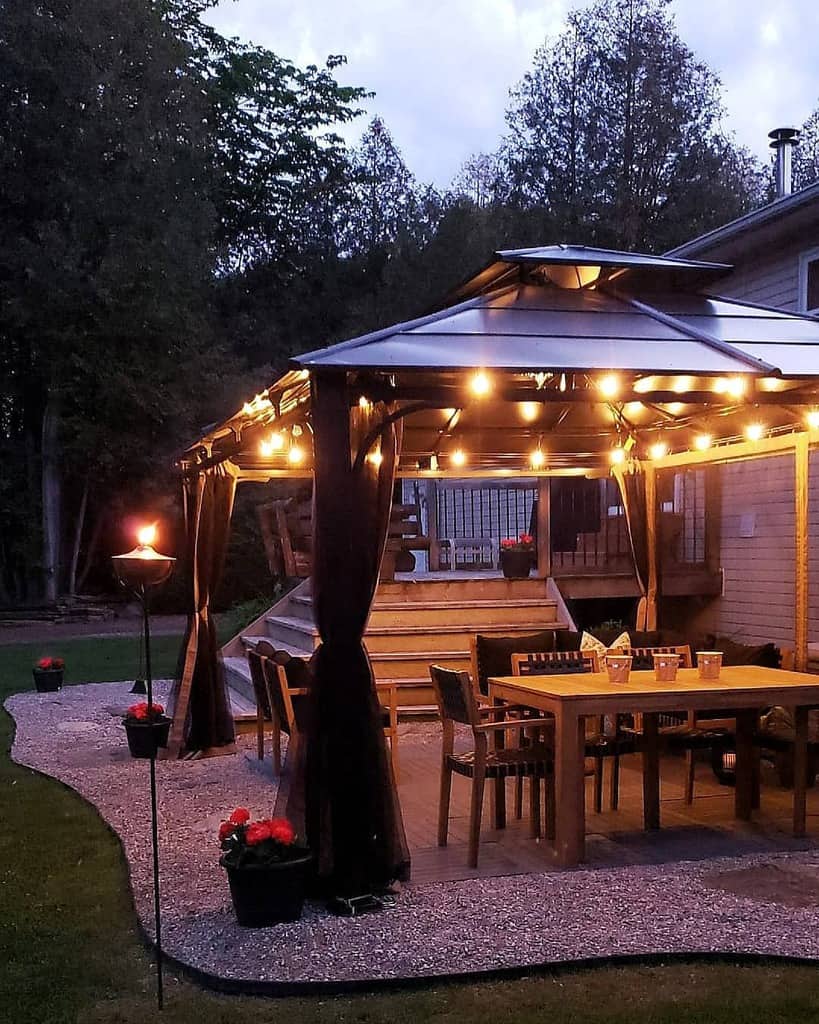 diy covered patio outdoor set