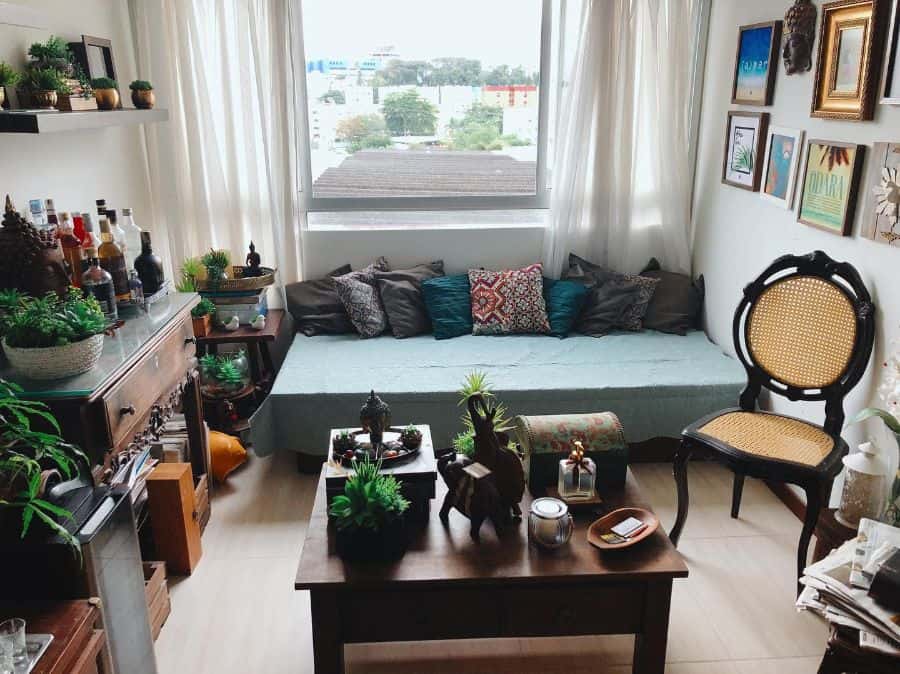 diy window seat with cushions small living space accent chair framed wall art