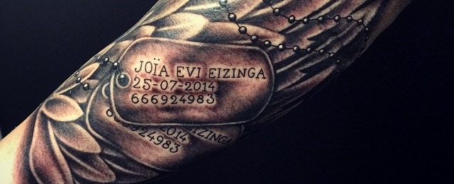 Dog Tag Tattoos For Men