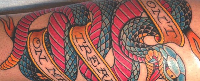 Dont Tread On Me Tattoo Designs For Men