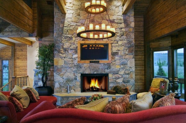 Double Row Candle Chandelier Traditional Idea Inspiration Living Room Lighting Designs