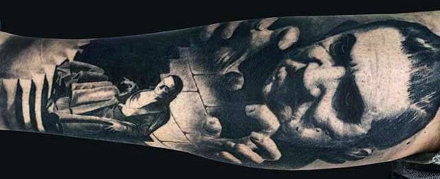 Dracula Tattoo Designs For Men