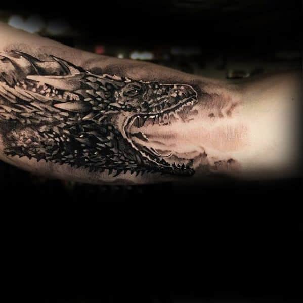 Dragon Arm Mens Game Of Thrones Tattoo Ideas