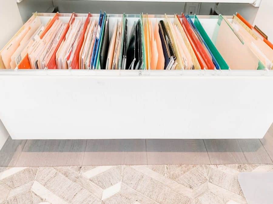 office draw folder storage unit