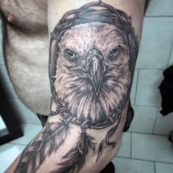 Dreamcatcher Tattoo Men On Arm