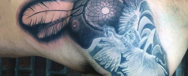 Dreamcatcher Tattoos For Men
