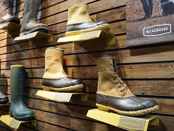 Duck Boot Lacrose Footwear Booth At Outdoor Retailer