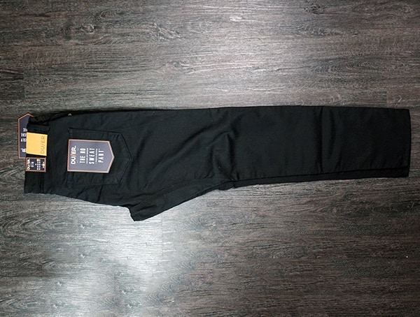 Duer Black No Sweat Slim Pants Review