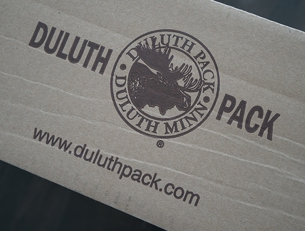 Duluth Pack Package Box