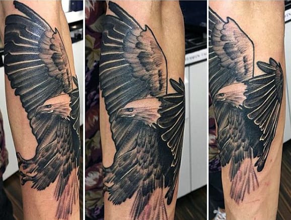 Eagle Shoulder Tattoos For Men