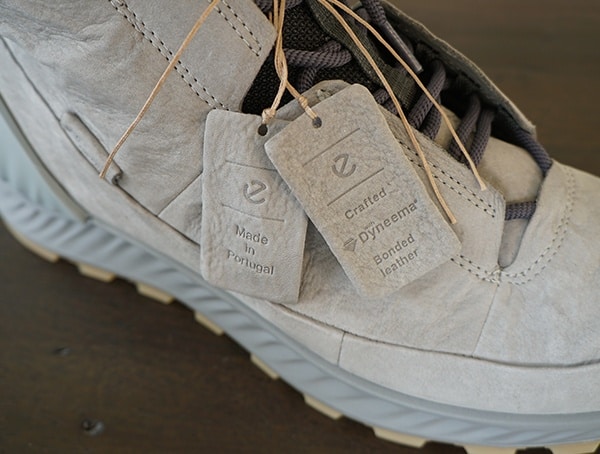 Ecco Exostrike Boots For Men Dyeema Bonded Leather Construction Tags