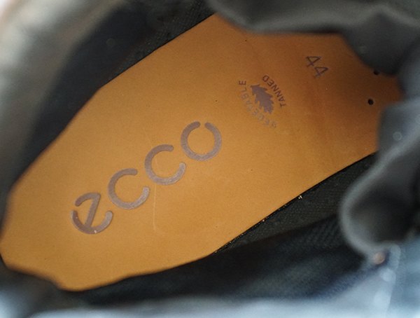 Ecco Rugged Track Gtx Hi Boots Vegtable Tanned Leather Insole