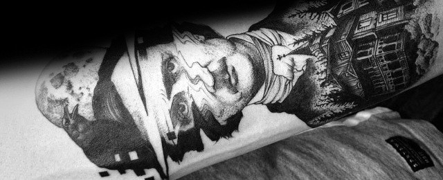 Edgar Allan Poe Tattoo Designs For Men