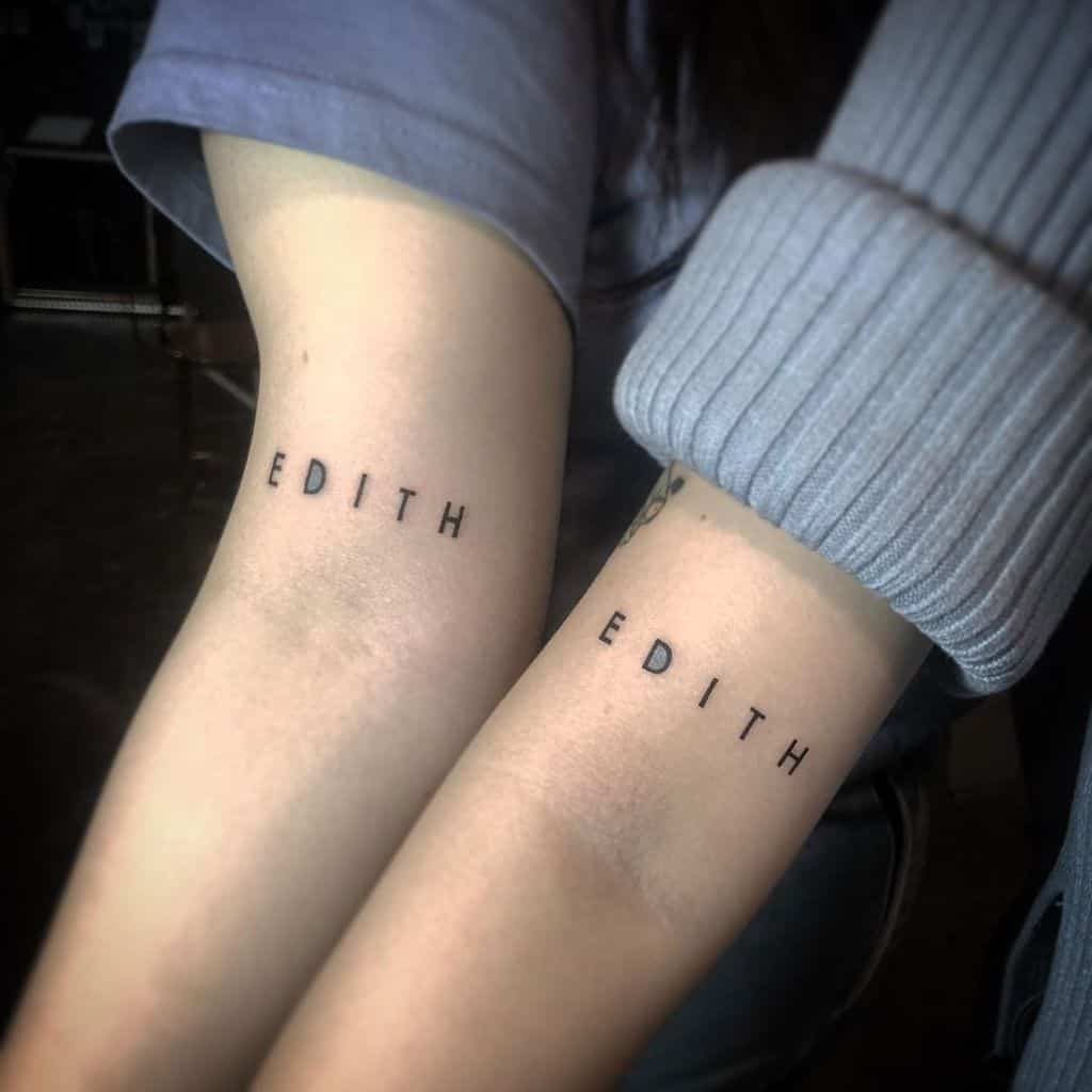 Edith Friendship Tattoo