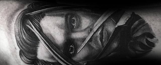 Edward Scissorhands Tattoo Designs For Men