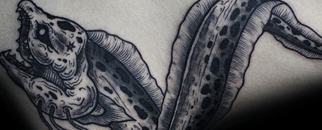 Eel Tattoo Designs For Men