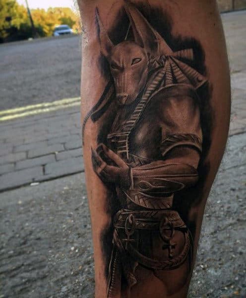 Egyptian Inspired Men's Tattoos