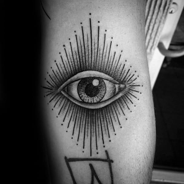 Elbow Crease Ditch Detailed Eye Guys Tattoo Ideas
