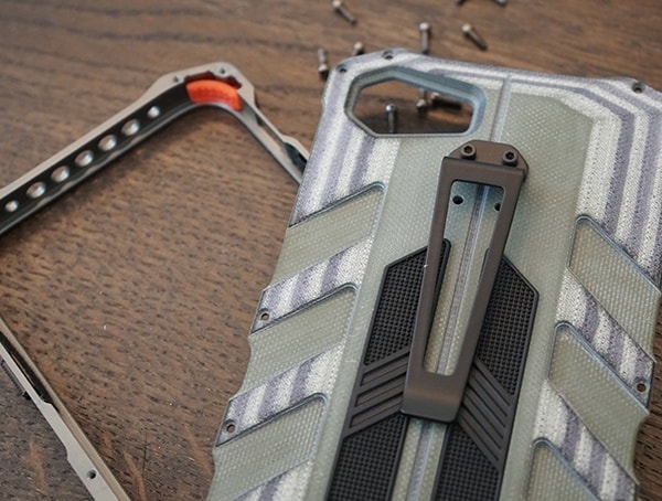 Element Case M7 Iphone 7 8 Od Green Case Dissasembled