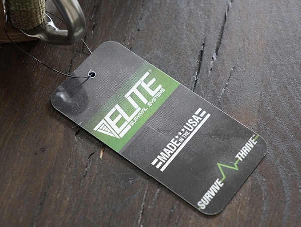 Elite Survival Systems Cobra Riggers Belt Tag