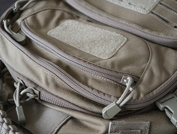 Elite Survival Systems Pulse 24 Hour Backpack Top Exterior Pocket