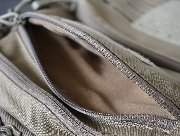 Elite Survival Systems Pulse 24 Hour Backpack Top Pocket With Fleece Lining For Sunglasses