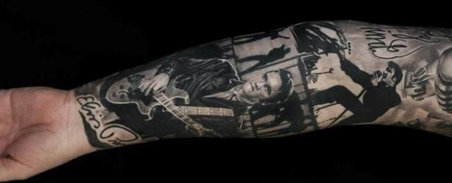 Elvis Presley Tattoos For Men
