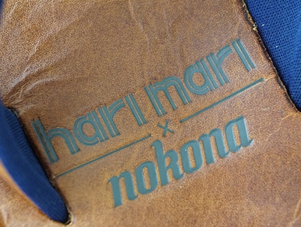 Embossed Leather Mens Hari Mari X Nokona Sandals