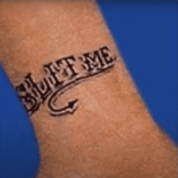 Slit Me Wrist Tattoo