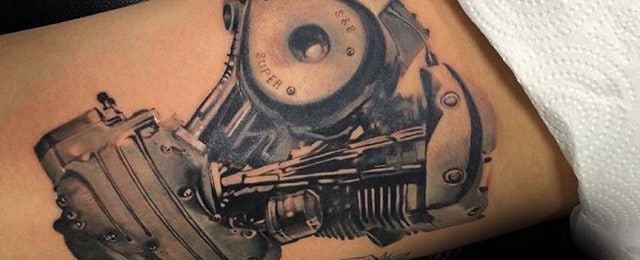 Engine Tattoos For Men