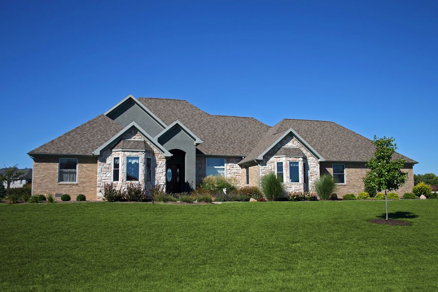 ranch-style craftsman home estate