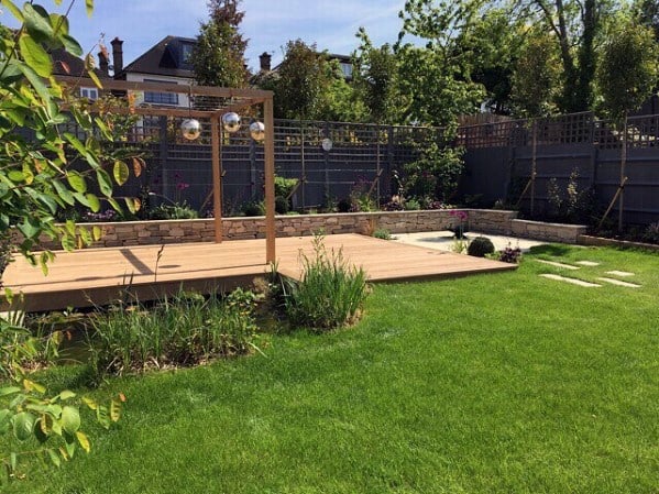 Excellent Backyard Ideas Floating Deck
