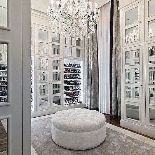 Excellent Interior Ideas Closet Lighting With Chandelier